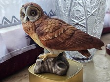 Porzellanfigur Sumpfohreule