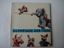 Olympiade der Tiere ,Erich Tylinek,Plüschtiere Sonneberg,DDR Bilderbuch 1964