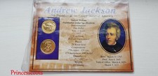EIN SATZ 2008 ANDREW JACKSON PRESIDENT VERGOLDET US $1 ONE DOLLAR - P & D POSTFRISCH