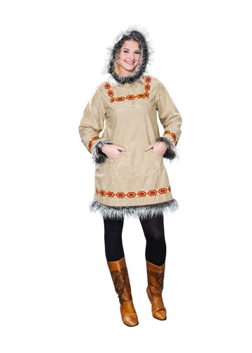 Kostüm eskimo frau - kostüm, größe