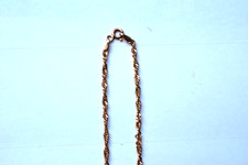 Goldene halskette 585 - halskette.,