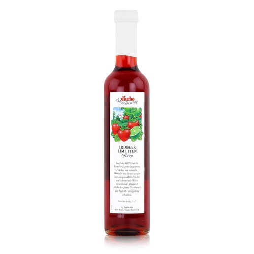 Darbo erdbeer limetten sirup - darbo,