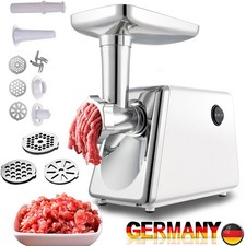 Elektrischer Fleischwolf Spritzgebäck Fleisch Wolf Wurstmaschine Zerkleinerer DE