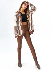 Leder-Leggings Damen Lammnappa