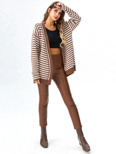 Leder leggings damen lammnappa - leder-leggings,