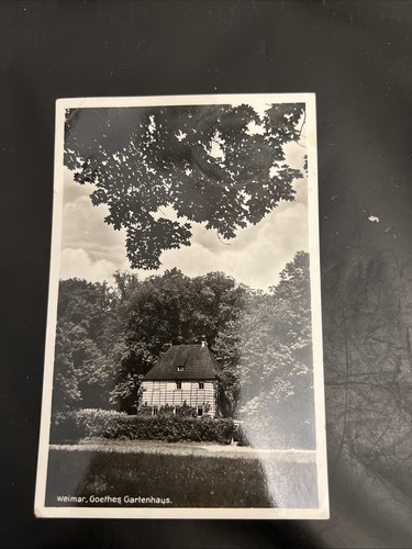 Bild postkarte goethes - postkarte,