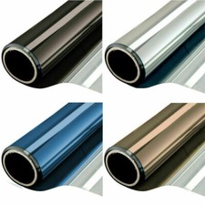 Einwegglas Selbstklebende Spiegelfolie DIY Solar Reflective Insulated Foil PET