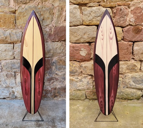 100 retro deko surfboard - retro-,