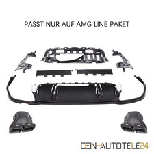 Heckdiffusor Endrohr Doppel