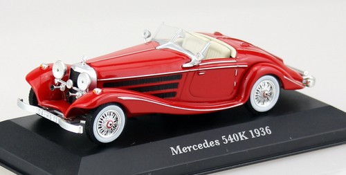 Mercedes 540k roadster rot - roadster,