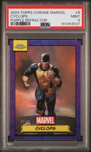 2024 topps chrome marvel - marvel, |