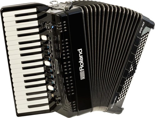 Roland akkordeon 4x bk - v-akkordeon,