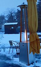4 St Kübler Falo Terrassenheizer Orange Dreieckig Gas 3 Stufen Fernbed. Strahler