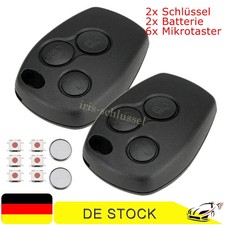 2x Schlüssel Ersatz Gehäuse