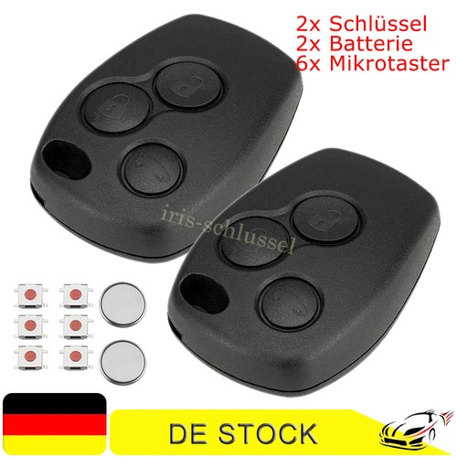 Schlüssel ersatz gehäuse - 2x,