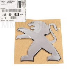 Original Kühlergrill Emblem Chrom Logo Löwe für Peugeot Boxer 2014-