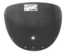 MRA Verkleidungsscheibe, passend für Kawasaki Z1 R, Schwarz, Originalform