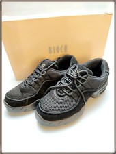 Bloch Boost DRT Tanzschuh Gr.37 aus Wildleder / Mesh mit geteilter Sohle schwarz