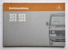 Mercedes Transporter T1 (207 D - 409 D), Betriebsanleitung