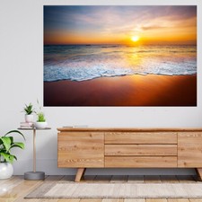 Sonnenuntergang und Meerblick