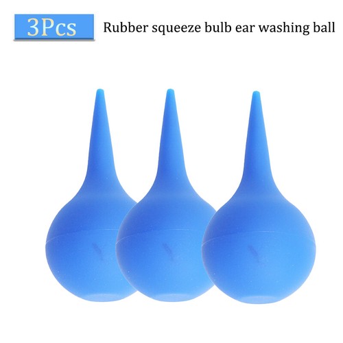 3pcs rubber squeeze bulb - rubber, ear