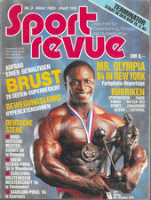 Sport Revue 03/1985 Bodybuilding Lee Haney, Poster Arnold