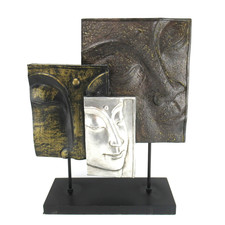 Modernes Deko-Objekt mit 3