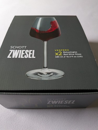 Rotwein glas schott - 2x,