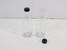 SodaStream DUO 2er, Ersatzflaschen 1L. für DUO Sprudler Glas Twinpack Karaffen