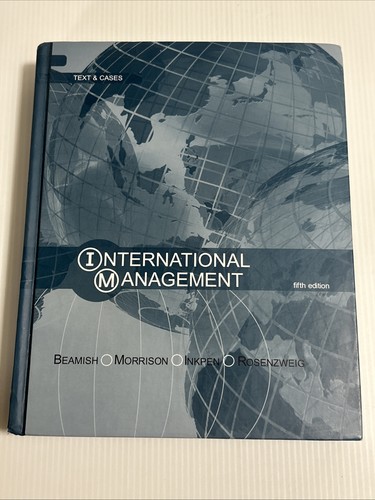 International management text - international,