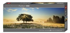 Heye Panorama Puzzle 1000 Teile Baum Sonnenaufgang Bieszczady Polen Landschaft