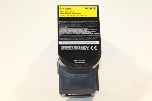 Lexmark 702hye toner yellow - 702hye,