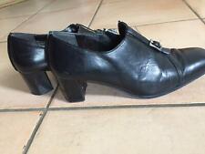Högl Vintage Schuhe Lederschuhe Echtleder 80er Jahre Pumps Granny Shoes Boots 35