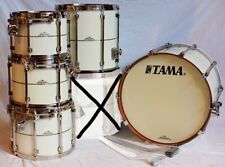 Tama Starclassic Bubinga Omnitune Shellset Piano White 5-teilig