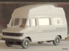 1/87 H0 WIKING 14 267, Mercedes MB 207 Wohnmobil James Cook, ~ weiß, 1988 - 1991