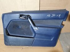 164* Mercedes 190 W201 250 Türverkleidung Tür pappe Blau Vorne Rechts