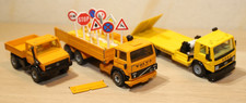 3x Siku LKW 2520, Volvo, Bespielter Zustand