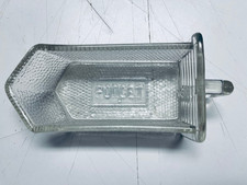 kleinere niedrige Glasschütte aus Omas Küchenschrank Küchenschütte Poncet 