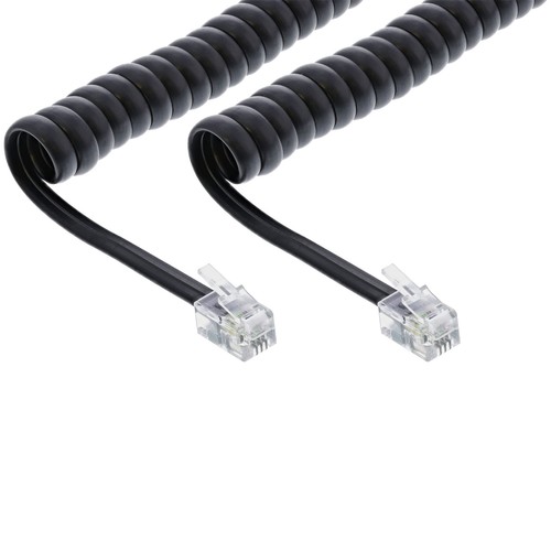 Inline spiralkabel rj10 - inline®,