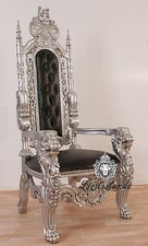 Thron Thronstuhl Massivholz