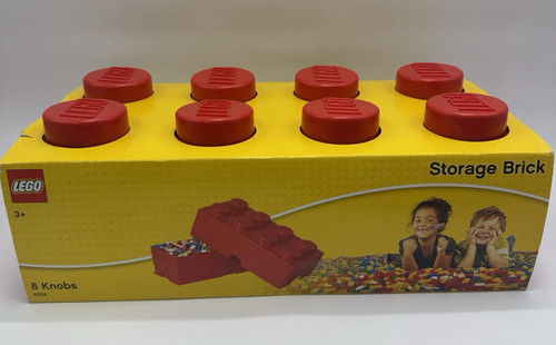 Lego storage brick - 8, nobs