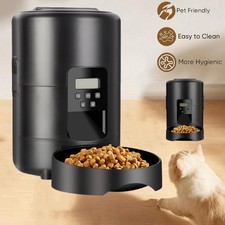 Automatischer Futterautomat Futterspender Trockenfutterspender für Katze Hunde