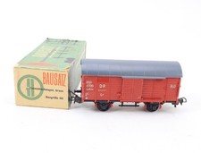 Dietzel Piko H0 gedeckter Güterwagen aus Bausatz Tonnendach 04-20-11 DR / OVP