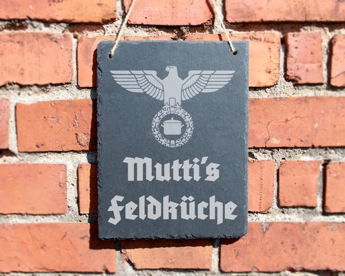 Schiefertafel mutti s - schiefertafel, "mutti's