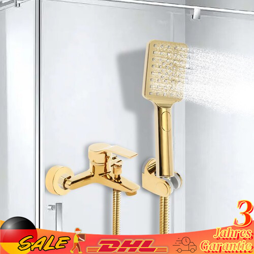 Gold wannenarmatur badewannen - gold,