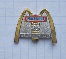 M / HOCHLAND 25 YEARS OF SUPPLY ......................... Mc Donald´s-Pin (216g)