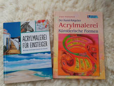 2 Bücher - Acrylmalerei für