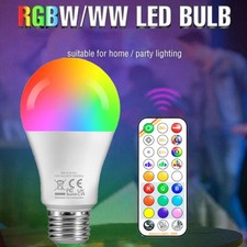 LED Lampe E27 RGB Farbwechsel