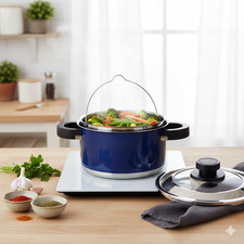 Nudeltopf 3 Liter Edelstahl