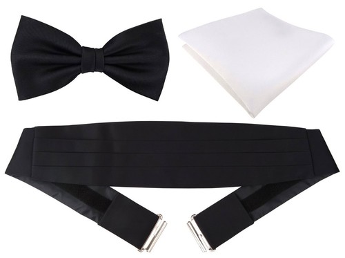 Tigertie kummerbund satin - -,